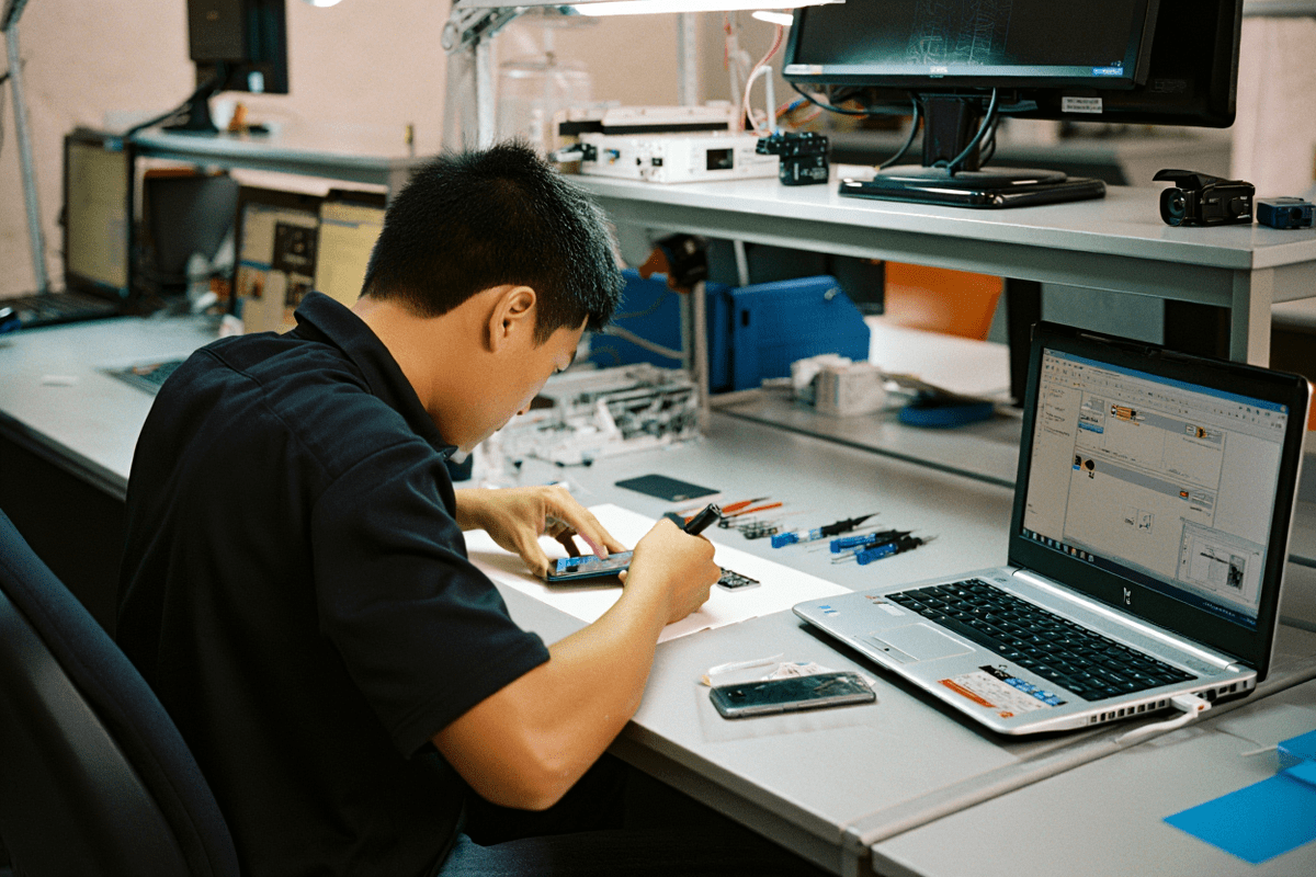 Процесс ремонта техники Asus в asus-servis